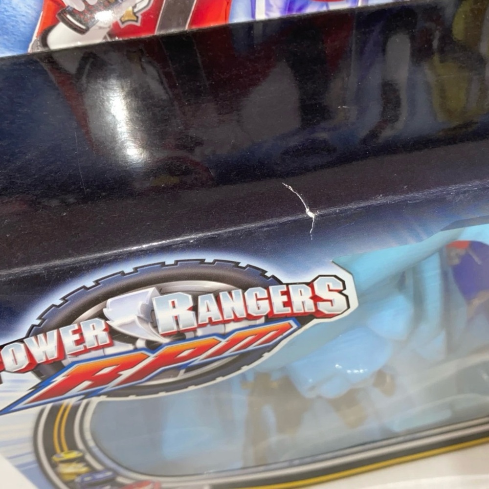 New 2009 Bandai Power Rangers RPM Track Adventure Set With Red Ranger Attack - Picture 9 of 15